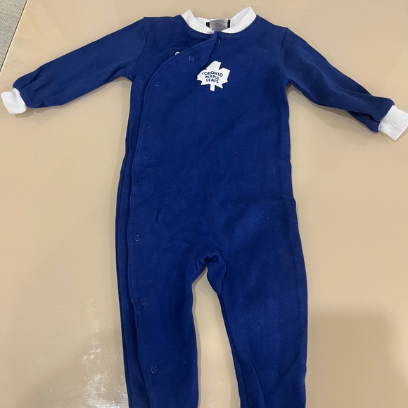 Toronto Maple Leafs - Onesie, Baby PJ 12 Months - Picture 1 of 4